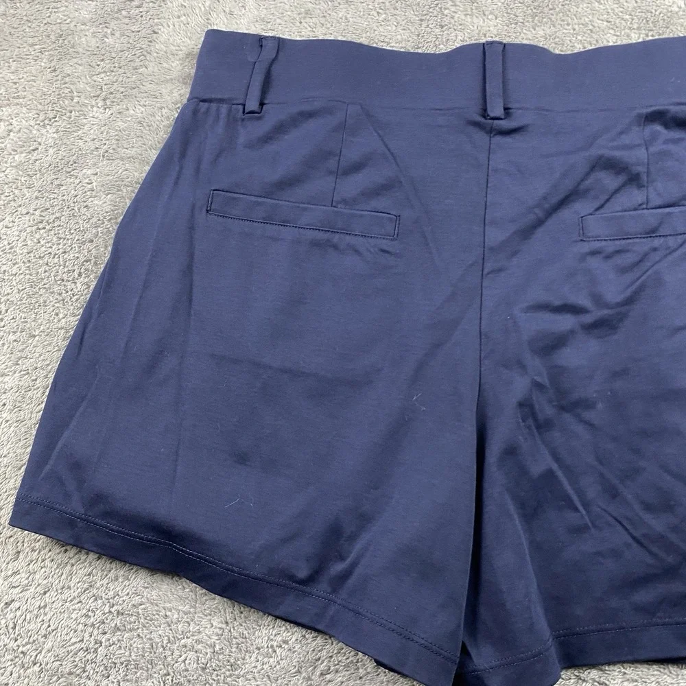 Loft‎ Pull On Career Office Shorts Size XS Navy Blue